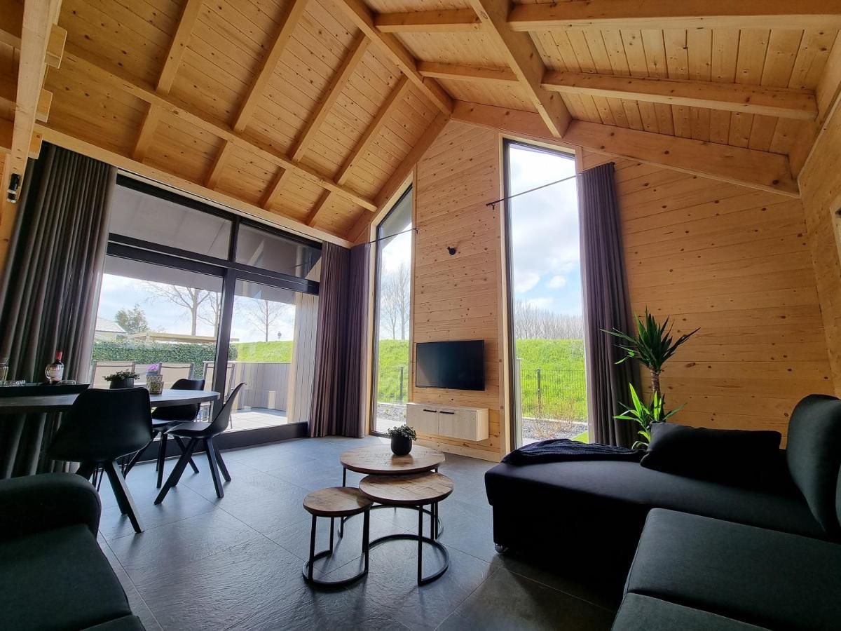 Chalet Met Sauna En Airconditioning Sint Annaland Bagian luar foto